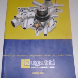 Bugatti Ersatzteilkatalog Katalog PKW Wasserpumpen GS1364