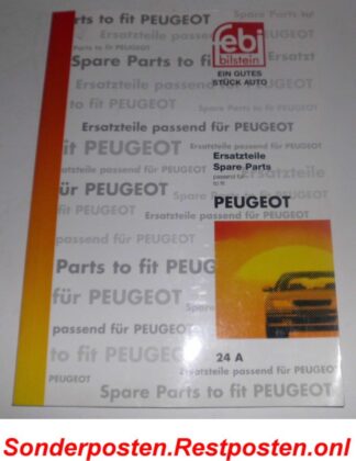 Febi Ersatzteilkatalog Peugeot Ed. 24 A FEBI Bilstein GS1402