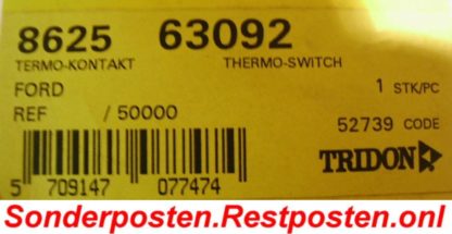 Original Tridon Triscan Thermo Kontakt Temperaturschalter Neu 8625 63092 NT2075