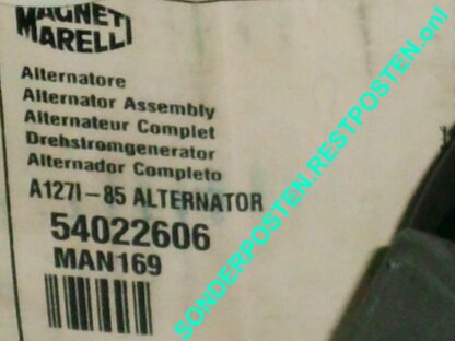 54022606 MAN169 MAGNETI MARELLI Lichtmaschine NEU 120€ NT533 NT 533 (2)