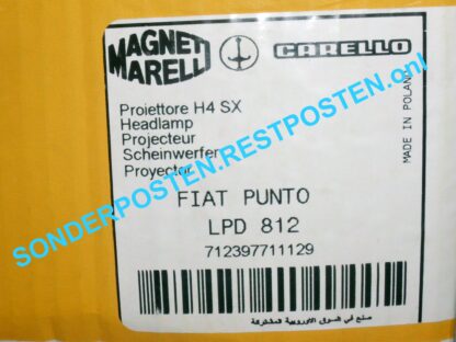 LPD812 712397711129 Magneti Marelli Scheinwerfer Links Fiat NEU 48€ (7)