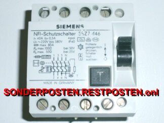 5SZ7 446 5SZ7446 Siemens NFI-Schutzschalter 4P 40A GS8 GS 8 (2)