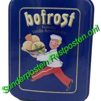Bofrost Blechdose Blau Feinstes Vanille-Bourbon-Eis Vintage GS172 GS 172