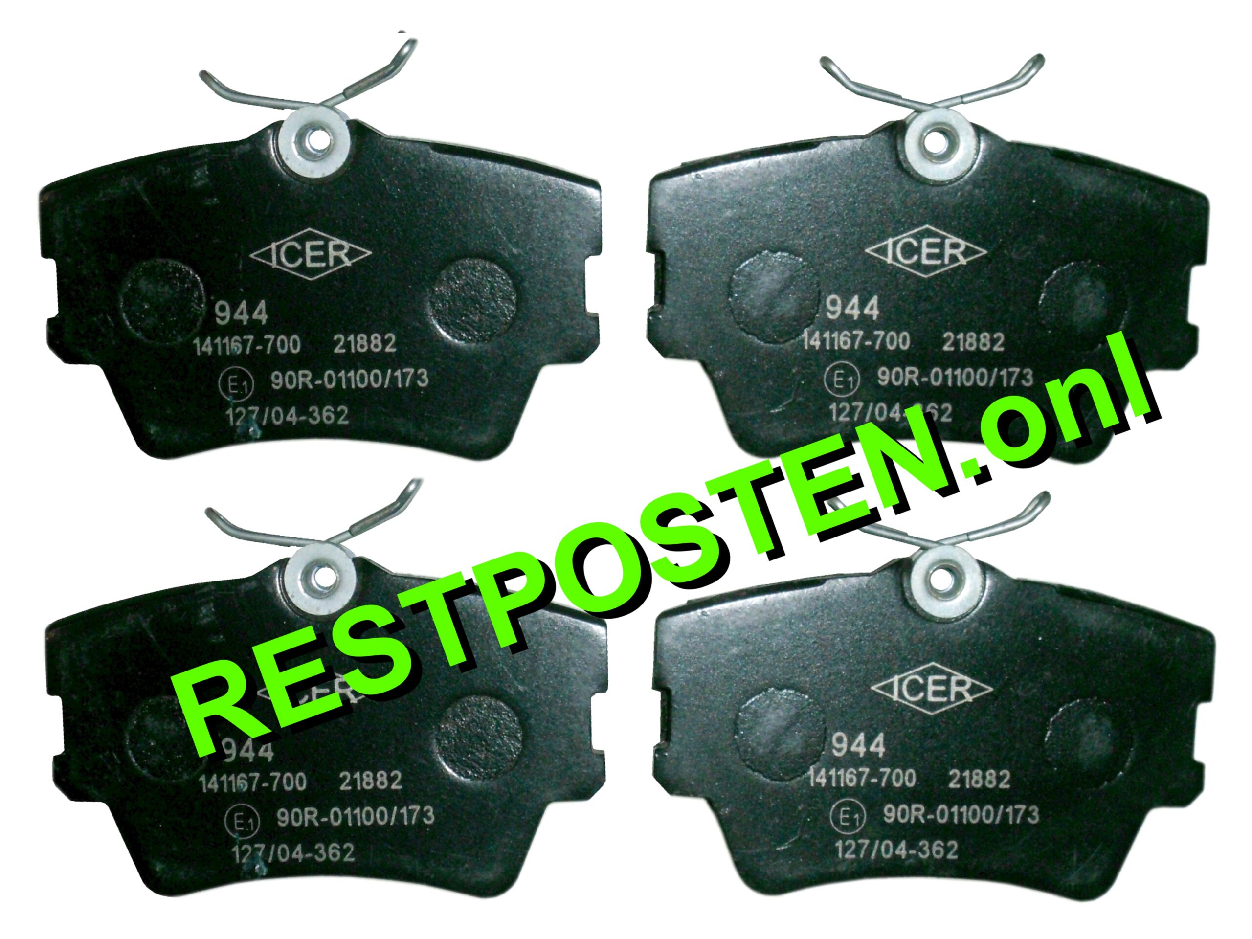 13.0460-2818.2 701698451C Bremsklötze hi. VW T4 NEU Restposten.onl NT2746 NT 2746 (3) 13.0460-2818.2 701698451C Bremsklötze hi. VW T4 NEU Restposten.onl NT2746 NT 2746 (3)