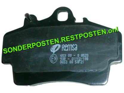 13.0460-4967.2 65300 Bremsklötze vo. PORSCHE BOXSTER NEU Restposten.onl NT652 NT 652 (2)