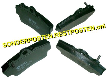 13.0460-4967.2 65300 Bremsklötze vo. PORSCHE BOXSTER NEU Restposten.onl NT652 NT 652 (4)